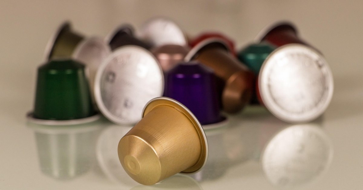 Assorted Nespresso coffee capsules